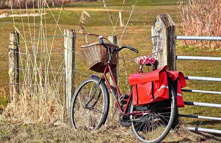 Bicicletta in campagna