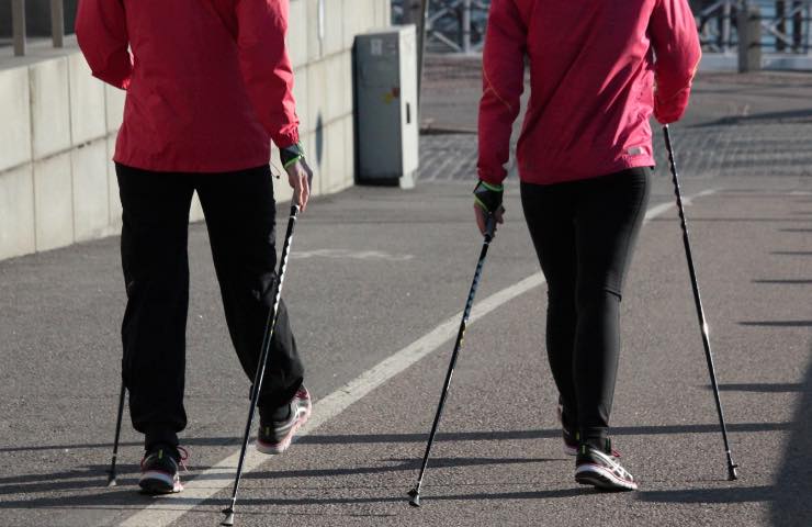 Camminata 'nordic walking'