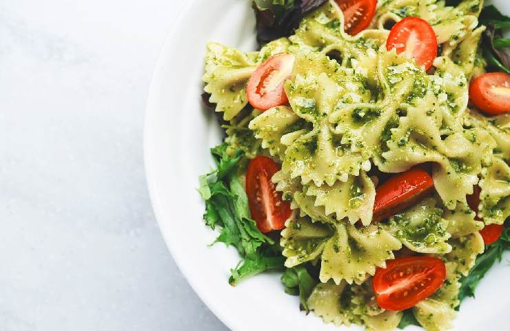 Pasta pesto alla genovese