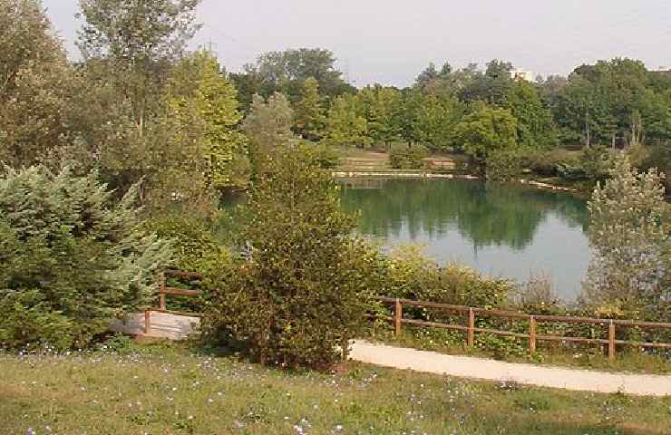 Parco della Pellerina e il suo laghetto