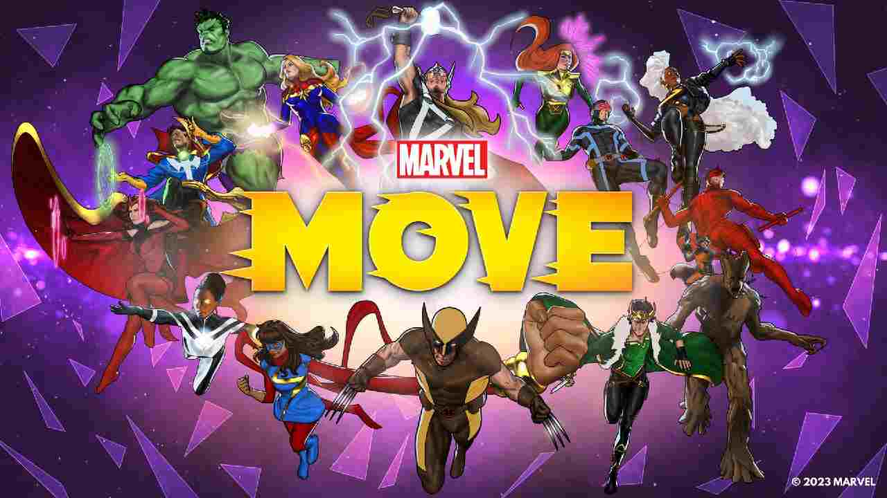 App fitness di Marvel