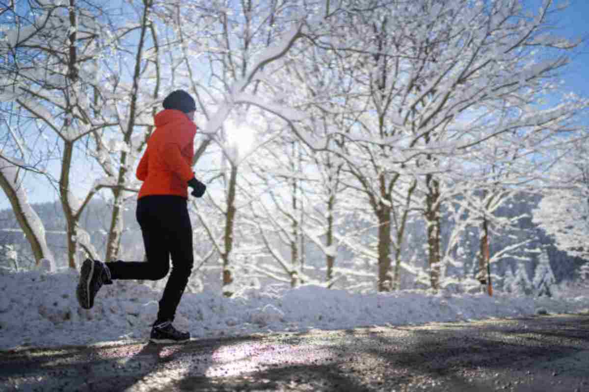 Correre in inverno